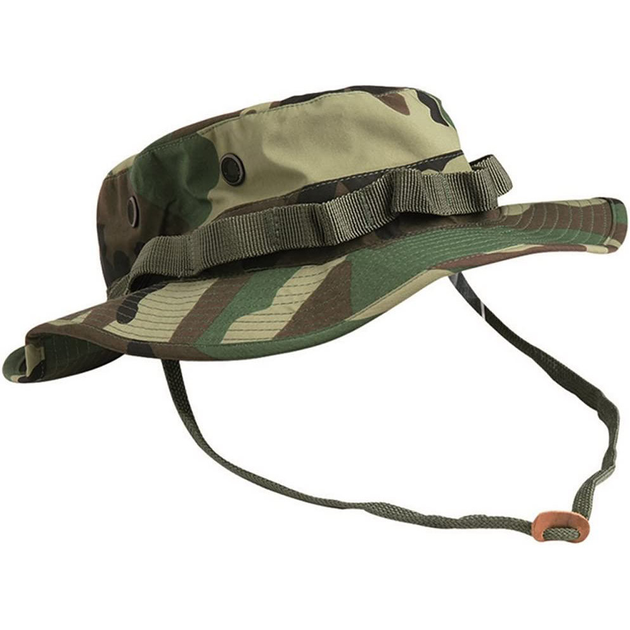 Панама Mil-Tec® Trilam Boonie Hat (12326020) Woodland L - зображення 1