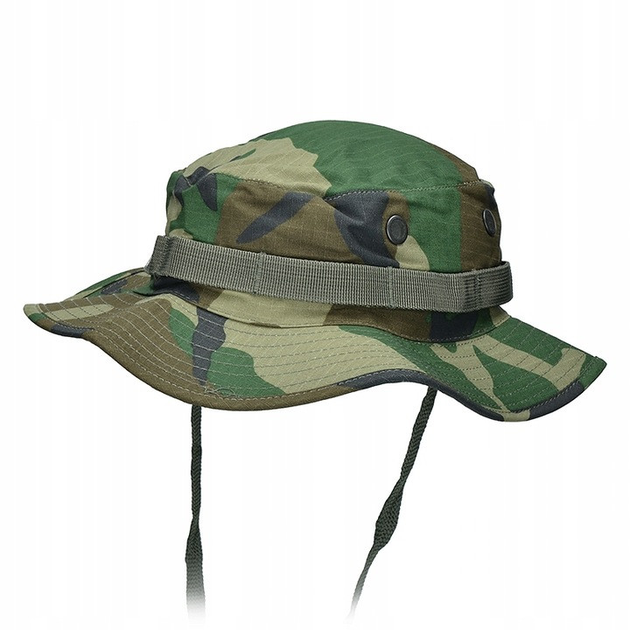 Панама Mil-Tec® Boonie Hat (12325020) Woodland S - изображение 1