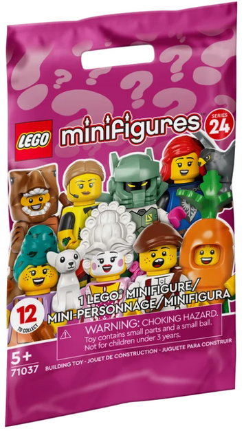 Zestaw klocków LEGO Minifigures Minifigures — seria 24 8 elementów (71037) - obraz 1