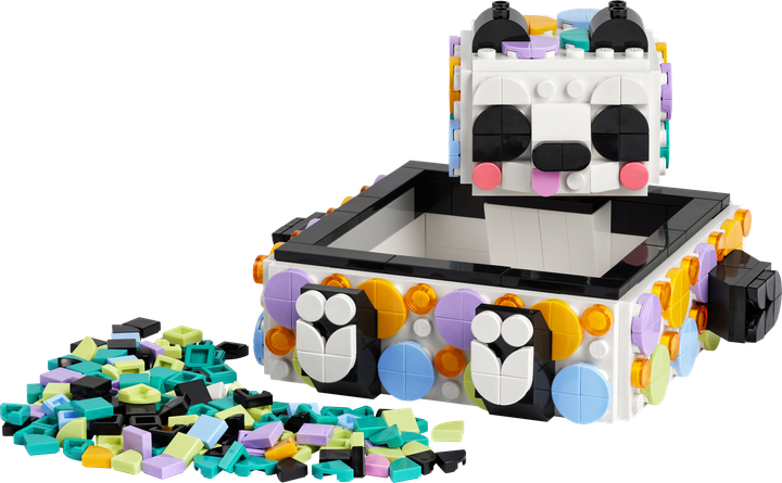 Конструктор LEGO DOTS Шухляда з милою пандою 517 деталей (41959) - зображення 8