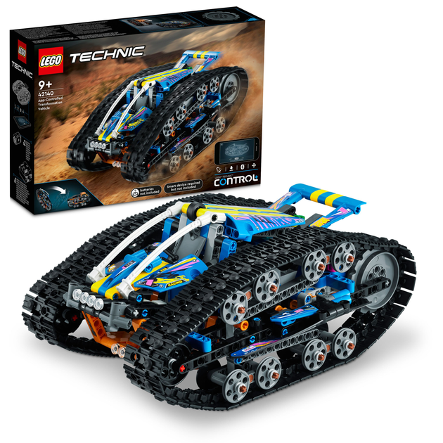 Конструктор LEGO Technic Машина-трансформер на дистанційному управлінні 772 деталей (42140) - зображення 2