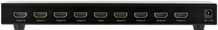 Rozdzielacz HDMI Digitus (INx1 - OUTx8) (DS-43302) - obraz 2