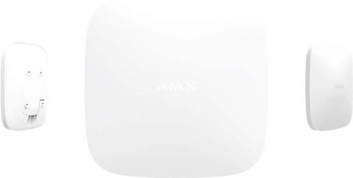 Inteligentny panel sterowania Ajax Hub Plus Biały (GSM+Ethernet+Wi-Fi+3G) (11795.01.WH1) - obraz 2