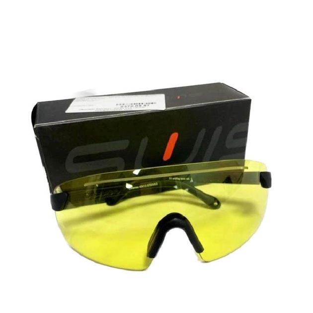 Тактические очки Swiss Eye Defence желтые стекла - изображение 1