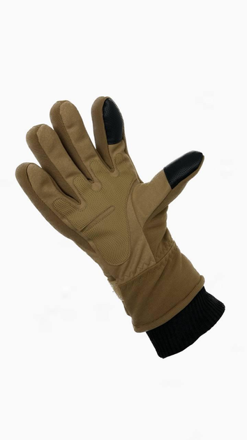 Тактические зимние перчатки на меху койот XL - изображение 2
