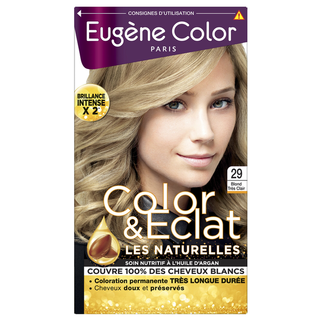 Стойкая Краска EUGENE COLOR PARIS Color & Eclat 29 Очень Светлый ...