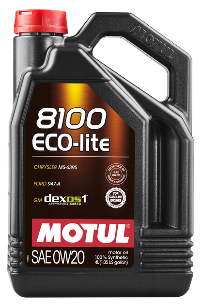 Олива Motul 8100 Eco-Lite SAE 0W20 4Л - Фото 1 Олива Motul 8100 Eco-Lite SAE 0W20 4Л - изображение 1