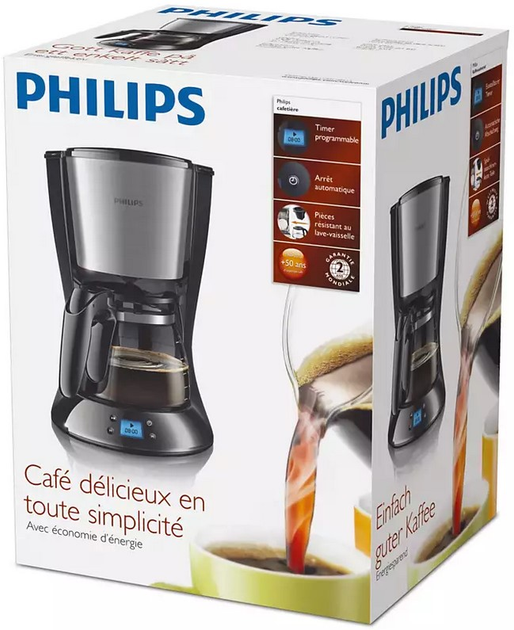 Кавоварка крапельна Philips Daily Collection HD7459/20 - зображення 6