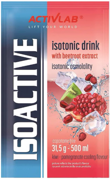 Napój izotoniczny ActivLab Isoactive 31.5 g Kiwi-Pomegranate (5907368826523) - obraz 1