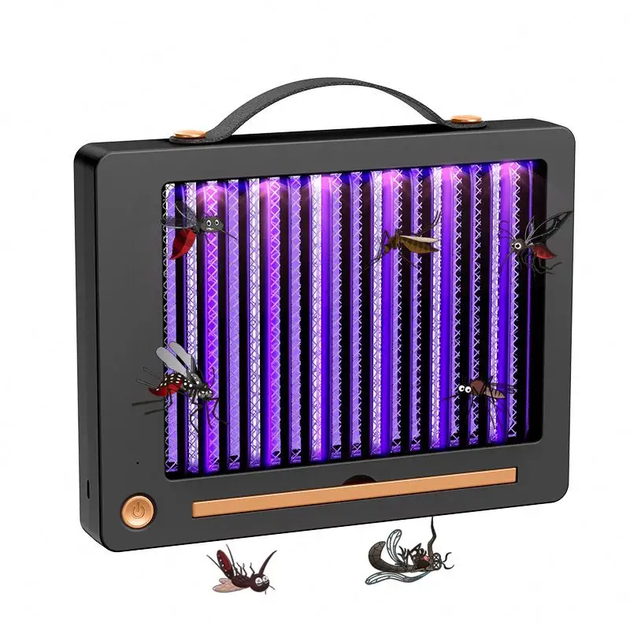 Портативная лампа для уничтожения комаров электрическая Electric Shock Mosquito Lamp - Фото 1 Портативная лампа для уничтожения комаров электрическая Electric Shock Mosquito Lamp - изображение 1