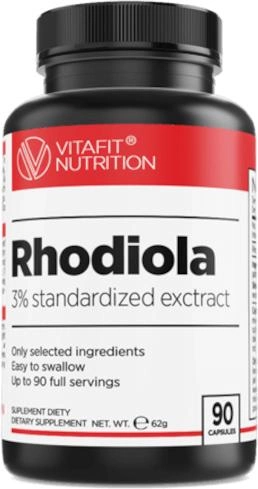 Екстракт Vitafit Родіоли Рожевої 3% 90 К (5903268536234) - зображення 1