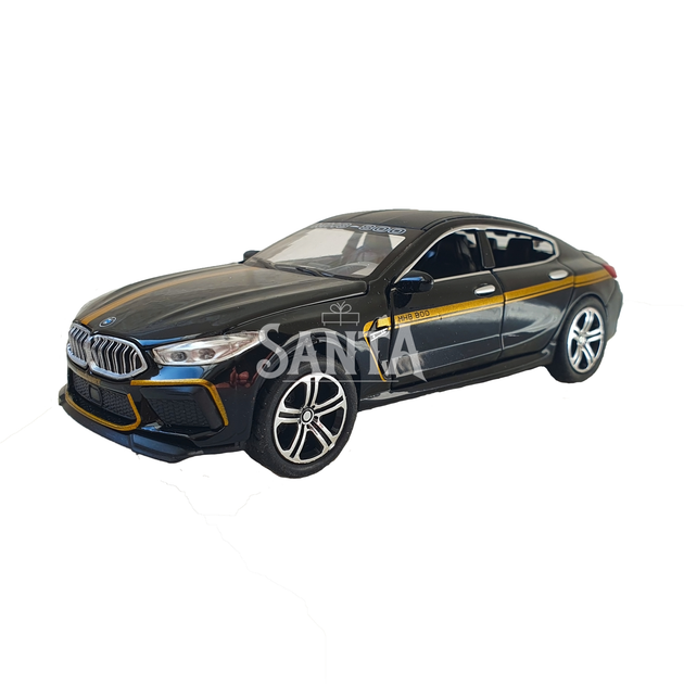 Игрушечная машинка металлическая BMW Manhart MH8 800 АвтоЕксперт БМВ, черный, звук, свет, иннерция, откр. двери, капот, багажник, 15*7*5 см (TK-3054) - Фото 2 Игрушечная машинка металлическая BMW Manhart MH8 800 АвтоЕксперт БМВ, черный, звук, свет, иннерция, откр. двери, капот, багажник, 15*7*5 см (TK-3054) - изображение 2