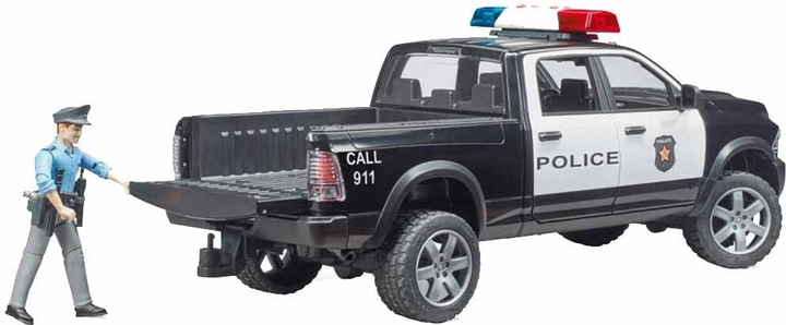Zestaw do gry Bruder Police pickup Wrangler z policjantem (254043871) - obraz 2