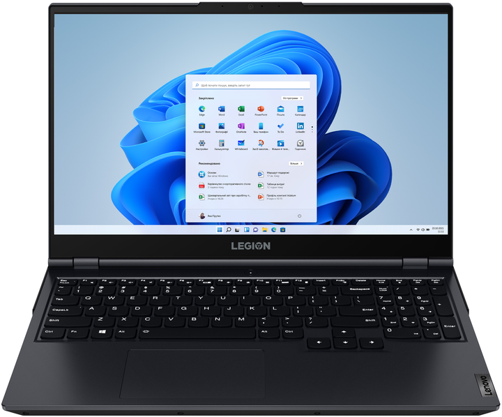 Laptop Lenovo Legion 5 15ITH6 (82JK00CNPB) Phantom Blue / Shadow Black - obraz 1