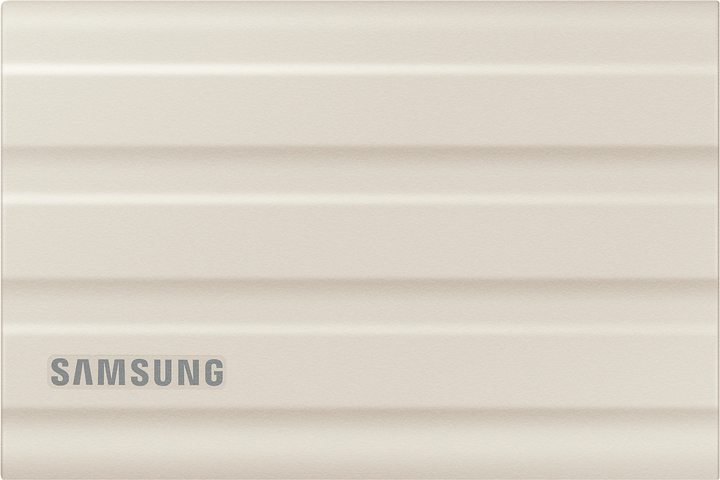 Przenośny dysk SSD Samsung T7 Shield 1 TB USB 3.2 Type-C beżowy (MU-PE1T0K/EU) - obraz 1