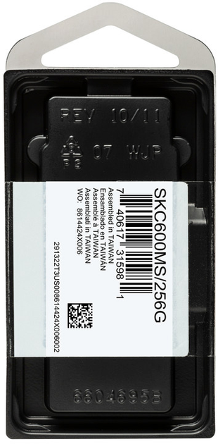 Kingston SSD KC600 256GB mSATA SATAIII 3D NAND TLC (SKC600MS/256G) - зображення 9