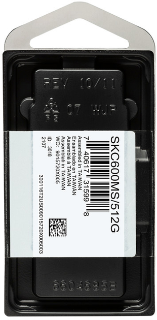 Kingston SSD KC600 512GB mSATA SATAIII 3D NAND TLC (SKC600MS/512G) - зображення 9