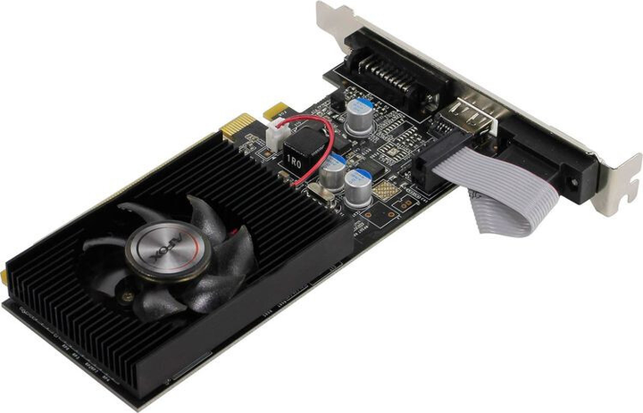 Karta graficzna AFOX PCI-Ex GeForce GT610 1GB GDDR3 (64bit) (954/1333) (DVI, VGA, HDMI) (AF610-2048D3L7-V8) - obraz 3