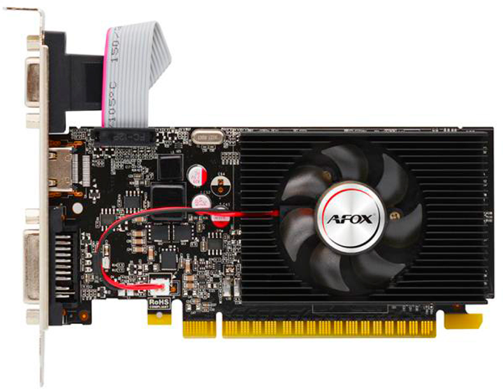 AFOX PCI-Ex GeForce GT 740 4GB GDDR3 (128bit) (902/5000) (VGA, DVI-D, HDMI) (AF740-4096D3L3) - obraz 1