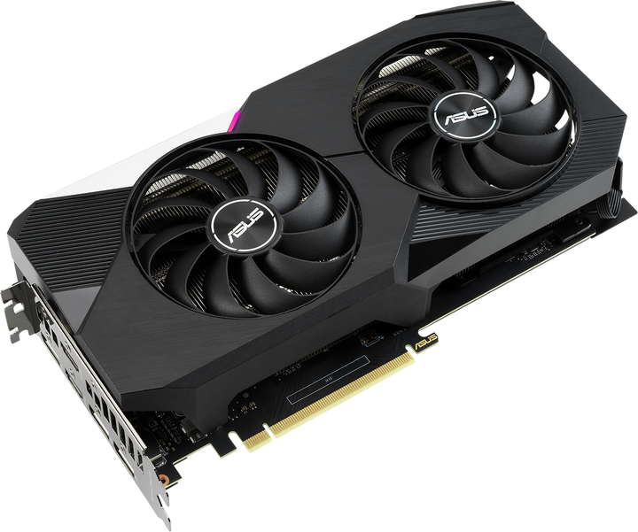 Asus PCI-Ex GeForce RTX 3060 Ti Dual OC Edition V2 LHR 8GB GDDR6 (256bit) (1710/14000) (2 x HDMI, 3 x DisplayPort) (DUAL-RTX3060TI-O8G-V2) - obraz 2