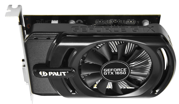 Palit PCI-Ex GeForce GTX 1650 StormX 4GB GDDR5 (128bit) (1485/8000) (HDMI, DVI-D) (NE51650006G1-1170F) - зображення 2