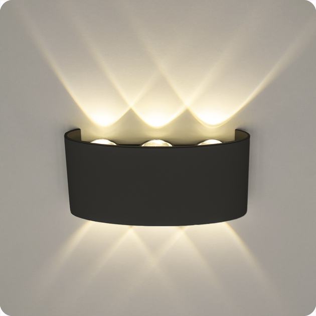 Светильник светодиодный 517 Xlight Бра 6Вт Черный (01745) - изображение 2
