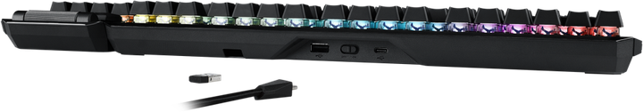 Klawiatura bezprzewodowa Asus ROG Claymore II Wireless Czarna (90MP01W0-BKUA01) - obraz 13