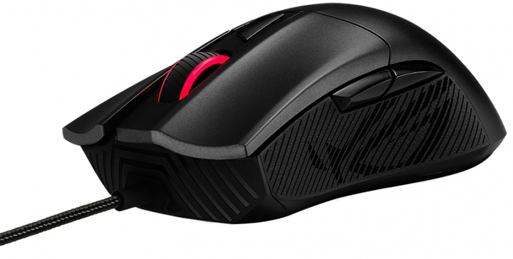 Mysz komputerowa Asus ROG Gladius II Core USB Czarna (90MP01D0-B0UA00) - obraz 3