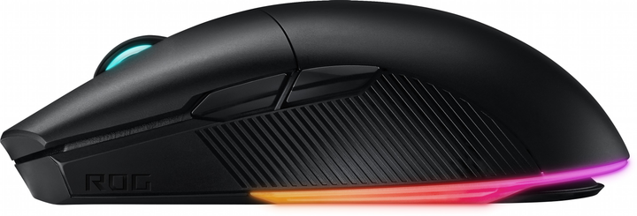 Миша Asus ROG Pugio II Wireless/Bluetooth/USB Black (90MP01L0-BMUA00) - зображення 4