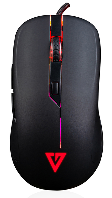 Mysz komputerowa Modecom Volcano GMX Assassin RGB Silent USB Czarna (M-MC-GMX-SILENT-ASSASSIN-100) - obraz 2