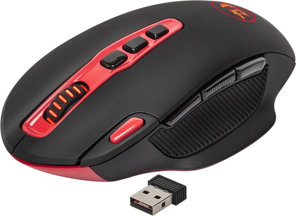 Миша Redragon Shark 2 Wireless Black/Red (RED-M688) - зображення 9
