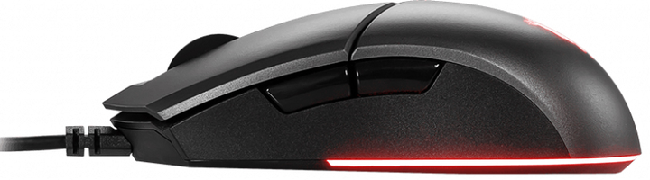 Mysz komputerowa MSI Clutch GM11 RGB USB Czarna (S12-0401650-CLA) - obraz 4