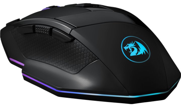 Mysz komputerowa Redragon Sniper Pro Wireless/USB Czarna (RED-M801P-RGB) - obraz 9
