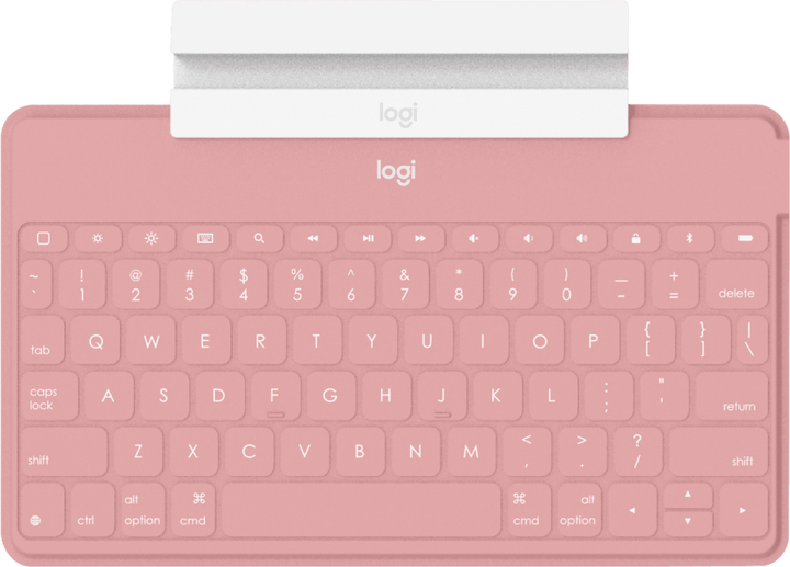 Клавіатура бездротова Logitech Keys-To-Go для iPhone iPad Apple TV Blush Pink (920-010059) - зображення 2