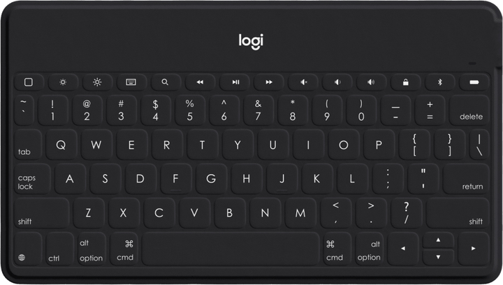 Klawiatura bezprzewodowa Logitech Keys-To-Go do iPhone iPad Apple TV czarna (920-006710) - obraz 1