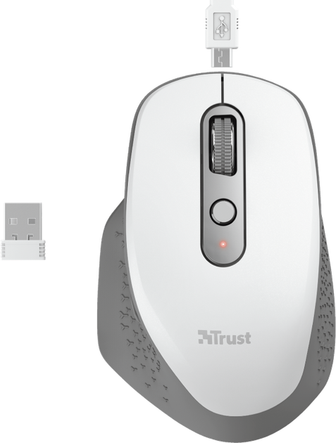 Миша Trust Ozaa Wireless White (24035) - зображення 2