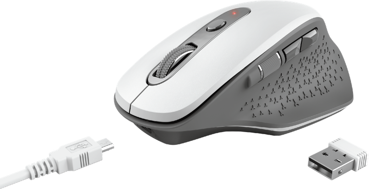 Миша Trust Ozaa Wireless White (24035) - зображення 3