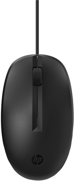 Mysz komputerowa HP 128 USB czarna (265D9AA) - obraz 1