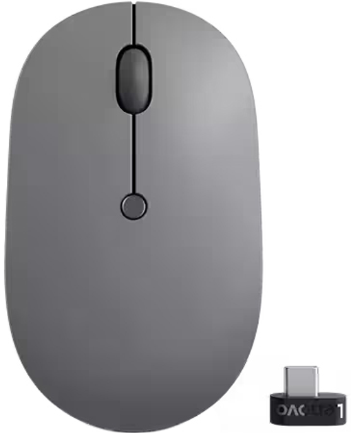 Миша Lenovo Go USB-C Wireless Grey (4Y51C21216) - зображення 1
