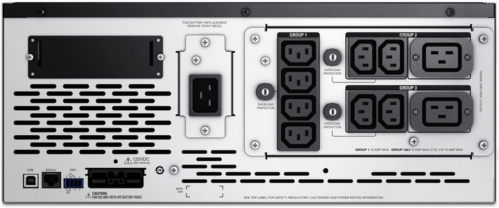 UPS APC Smart-UPS X 3000VA LCD 200-240V (SMX3000HV) - obraz 4