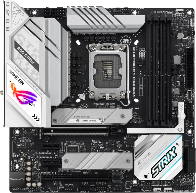Материнська плата Asus ROG STRIX B760-G Gaming Wi-Fi D4 (s1700, Intel B760, PCI-Ex16) - зображення 1