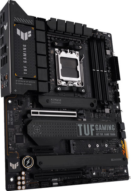 Материнська плата Asus TUF Gaming X670E-Plus (sAM5, AMD X670, PCI-Ex16) - зображення 2