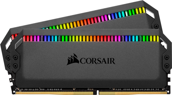 RAM Corsair DDR4-3600 16384MB PC4-28800 (zestaw 2x8192) Dominator Platinum RGB Czarny (CMT16GX4M2C3600C18) - obraz 1