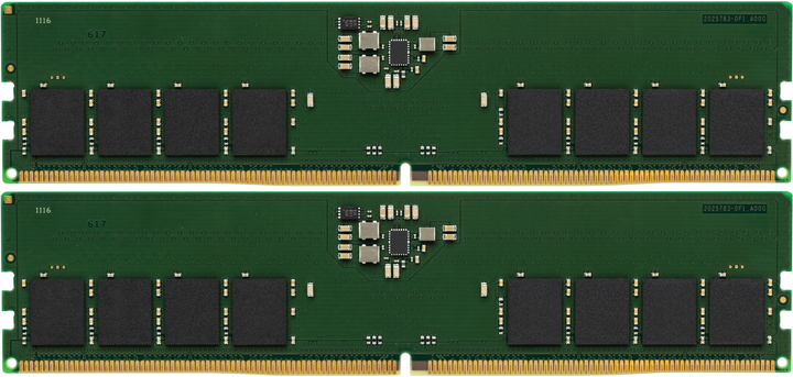 Оперативна пам'ять Kingston DDR5-4800 32768MB PC5-38400 (Kit of 2x16384) ValueRAM (KVR48U40BS8K2-32) - зображення 1