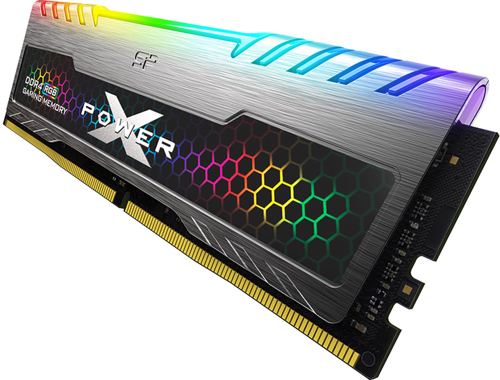 RAM Silicon Power DDR4-3200 16384MB PC4-25600 XPOWER Turbine RGB (SP016GXLZU320BSB) - obraz 2