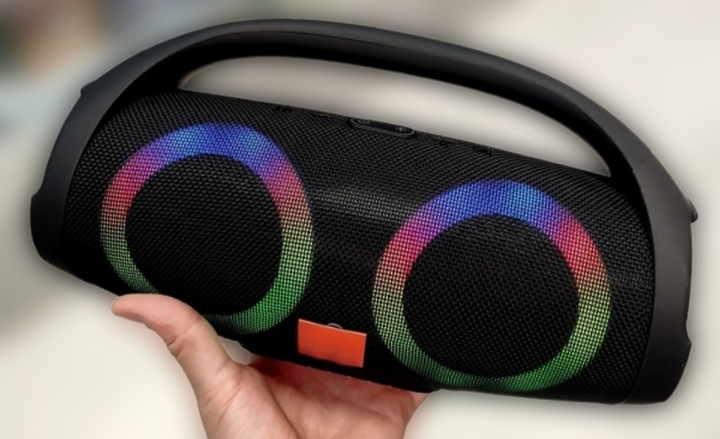 Bluetooth колонка Boombox B15 со светомузыкой и TWS/USB/SD/Радио – фото ...