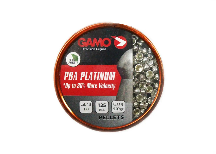 Кулі Gamo PBA Platinum 4.5мм, 0.33г, 125шт - зображення 1