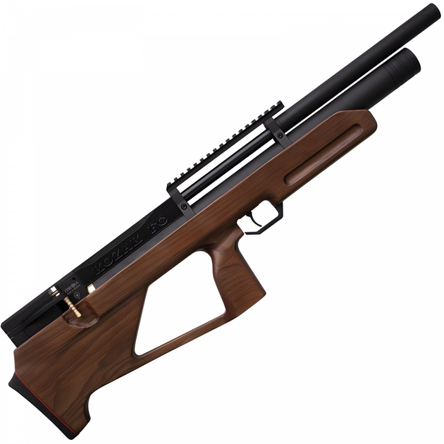 PCP Гвинтівка Zbroia Козак 550/290 FC з оптичним прицілом 4х32 і чехлом Дерево - зображення 2