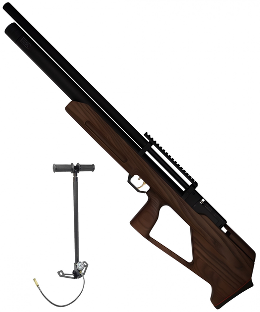 PCP Гвинтівка Zbroia Козак 550/290 з насосом Дерево - зображення 1