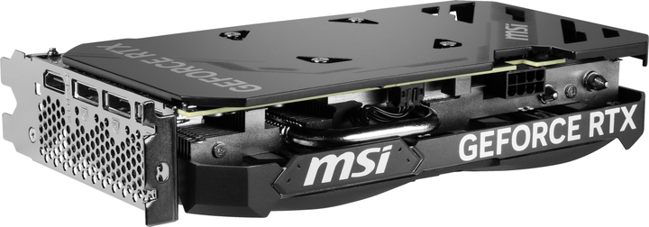 Видеокарта MSI PCI-Ex GeForce RTX 4060 Ti Ventus 2X Black 8G OC 8GB GDDR6 (128bit) (2580/18000) (HDMI, 3 x DisplayPort) (RTX 4060 Ti VENTUS 2X BLACK 8G OC) - изображение 6